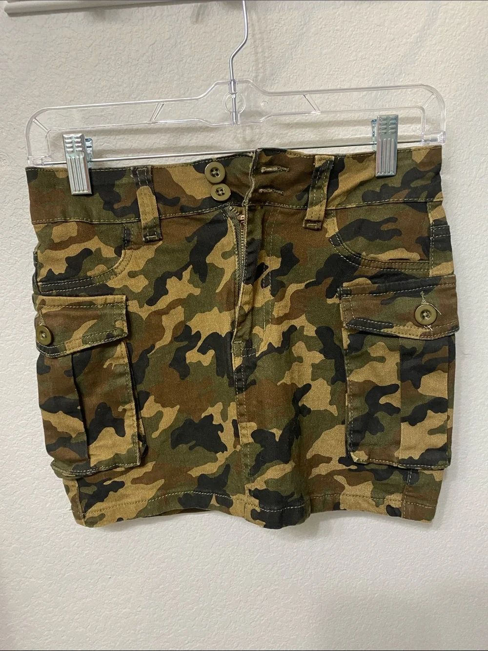 Camouflage Mini Skirt